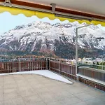 Stmoritz Center Vintage Terrace 180 Full View * 圣莫里茨