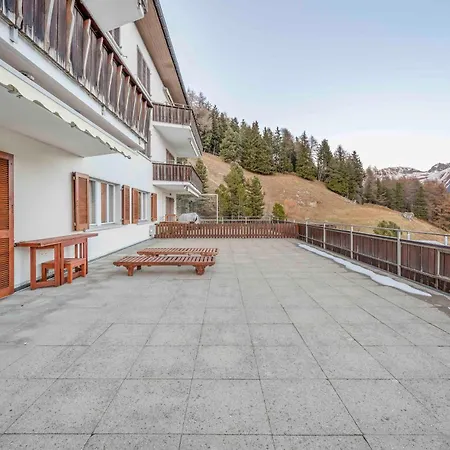 Apartmán Stmoritz Center Vintage Terrace 180 Full View Svatý Mořic
