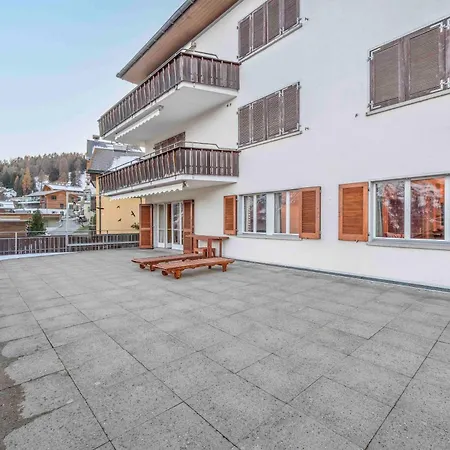 Stmoritz Center Vintage Terrace 180 Full View Apartamento São Moritz